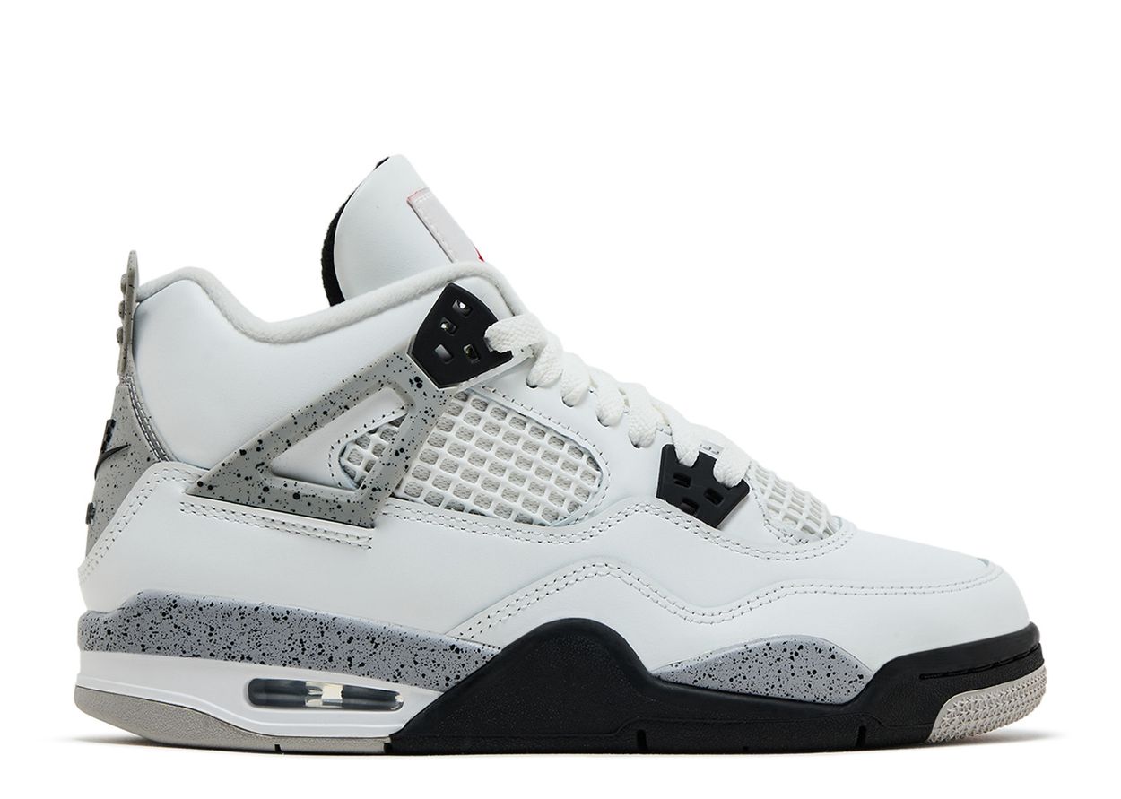 Jordan 4 Retro White Cement (2025) (GS)