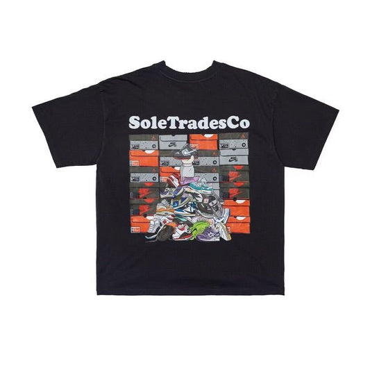 SoleTradesCo Merch Black T-shirt - SoleTradesCo