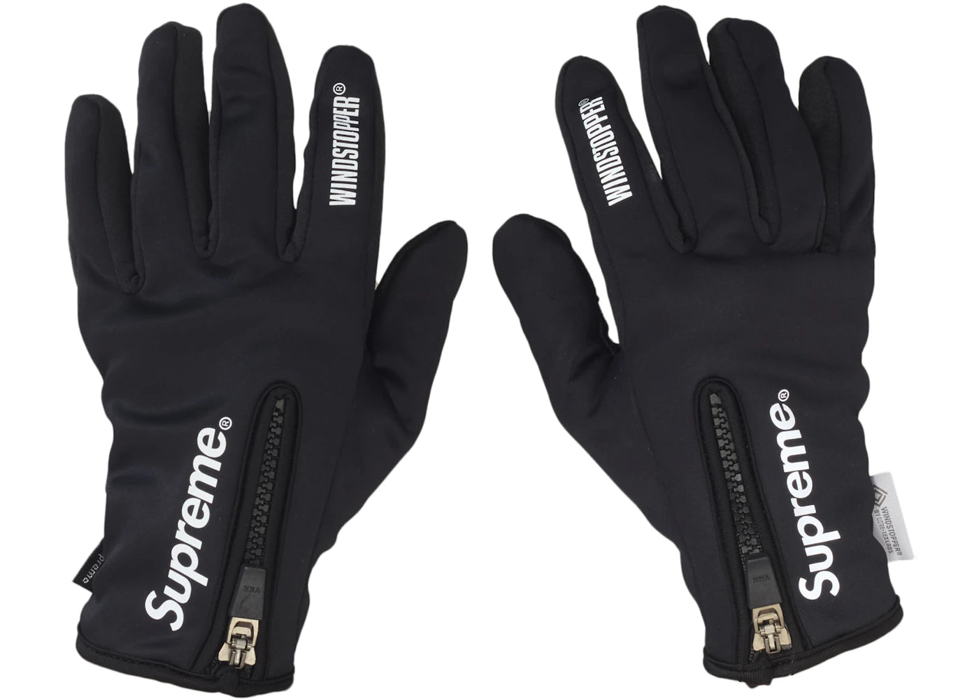 Supreme WINDSTOPPER Zip Gloves 'Black'