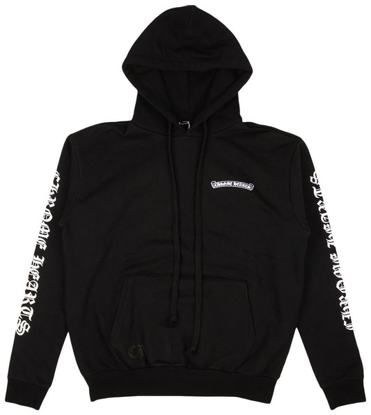 Chrome Hearts Script Logo Hoodie 'Black'