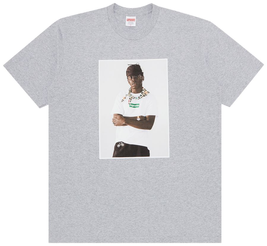 Supreme Tyler, The Creator Tee 'Heather Grey'