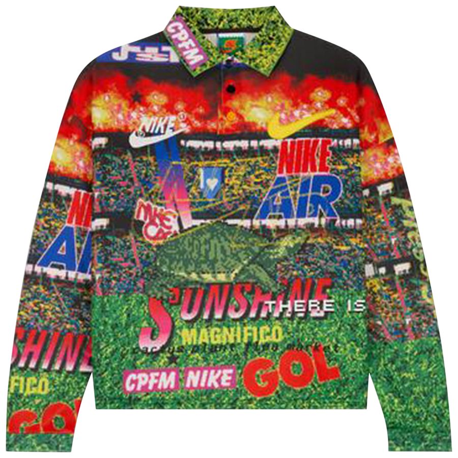 Nike x Cactus Plant Flea Market Long-Sleeve Polo 'Multicolor'