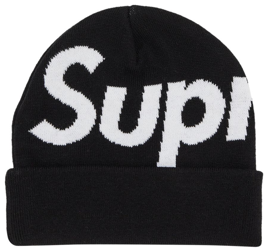Supreme Big Logo Beanie 'Black'