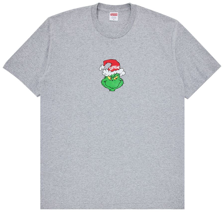 Supreme Grinch Tee 'Heather Grey'
