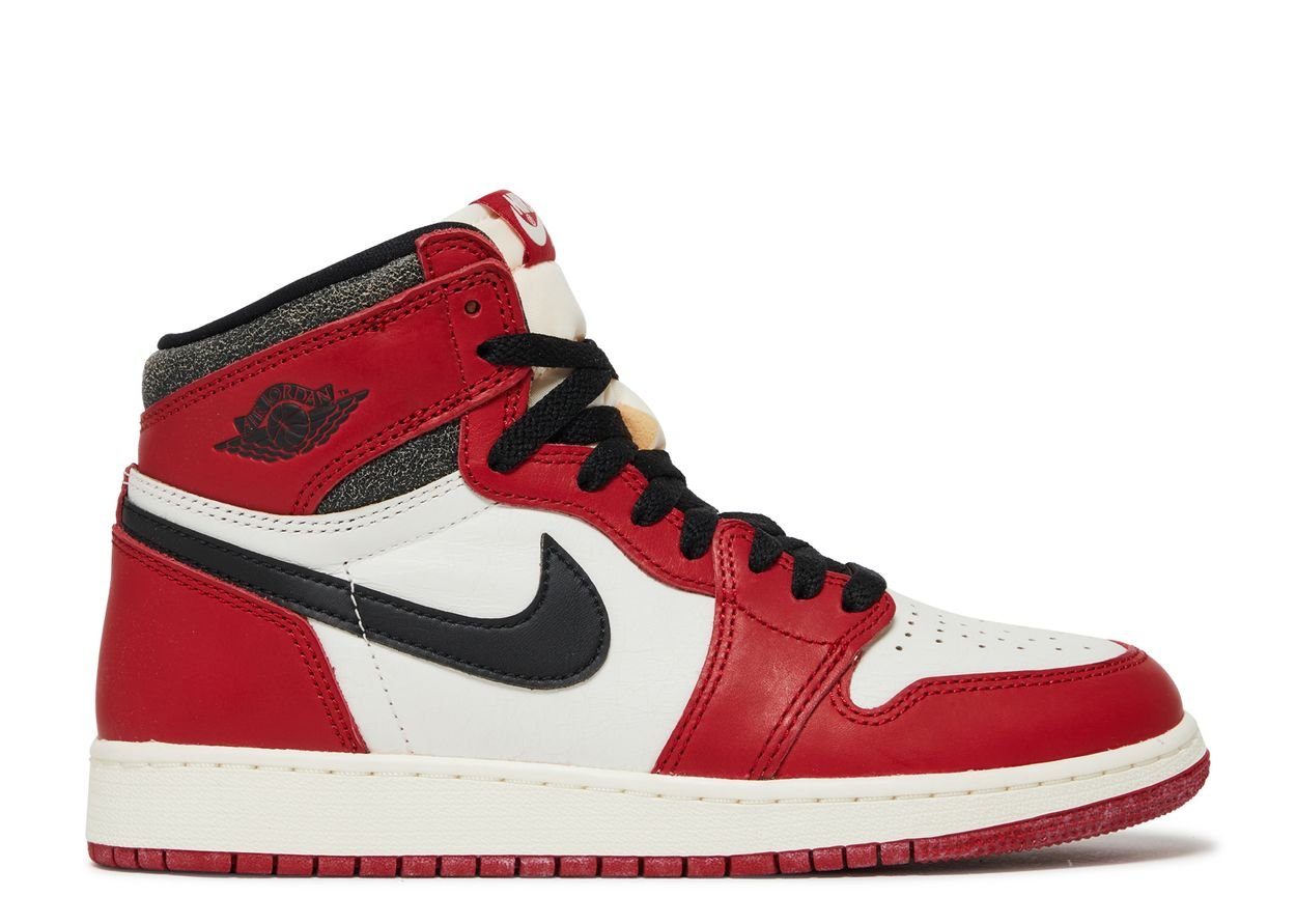 Jordan 1 Retro High OG 'Chicago Lost and Found' (Gradeschool) - SoleTradesCo