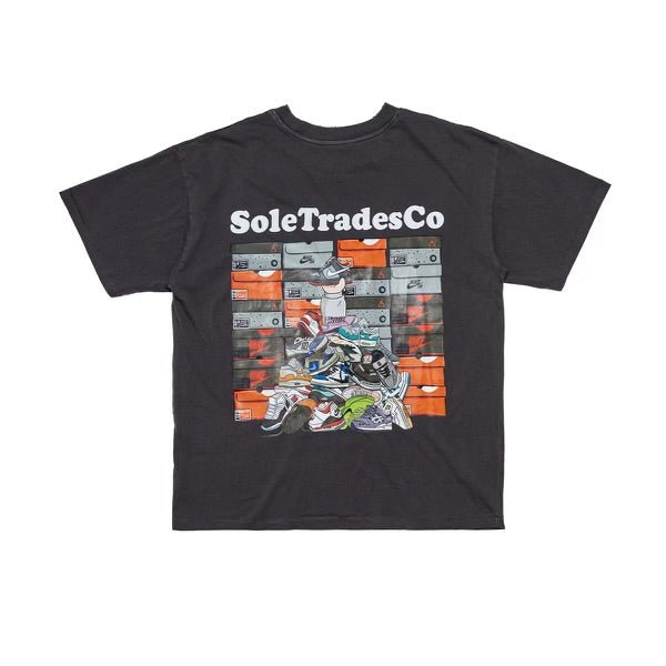SoleTradesCo Merch Washed Grey T-shirt - SoleTradesCo
