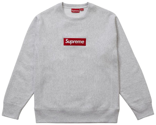 Supreme Box Logo Crewneck 'Ash Grey'