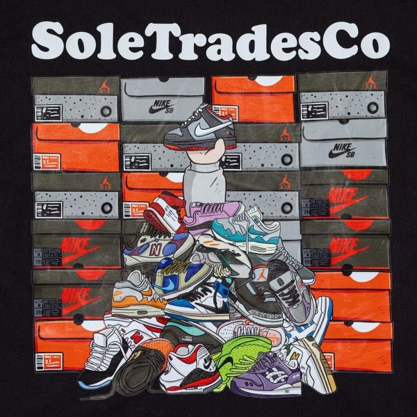 SoleTradesCo Merch Black Hoodie - SoleTradesCo