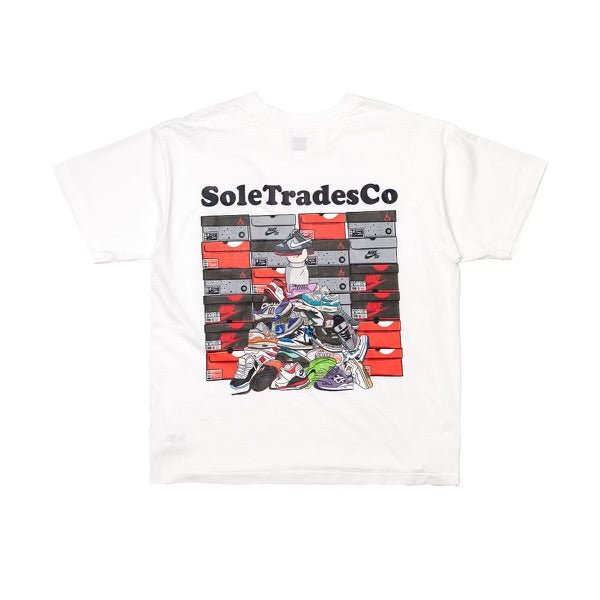SoleTradesCo Merch White T-shirt - SoleTradesCo