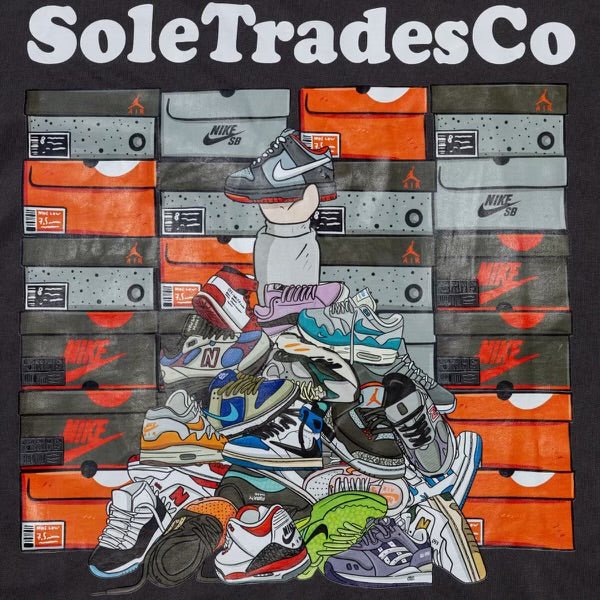 SoleTradesCo Merch Washed Grey T-shirt - SoleTradesCo