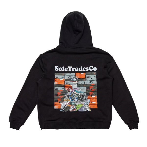 SoleTradesCo Merch Black Hoodie - SoleTradesCo