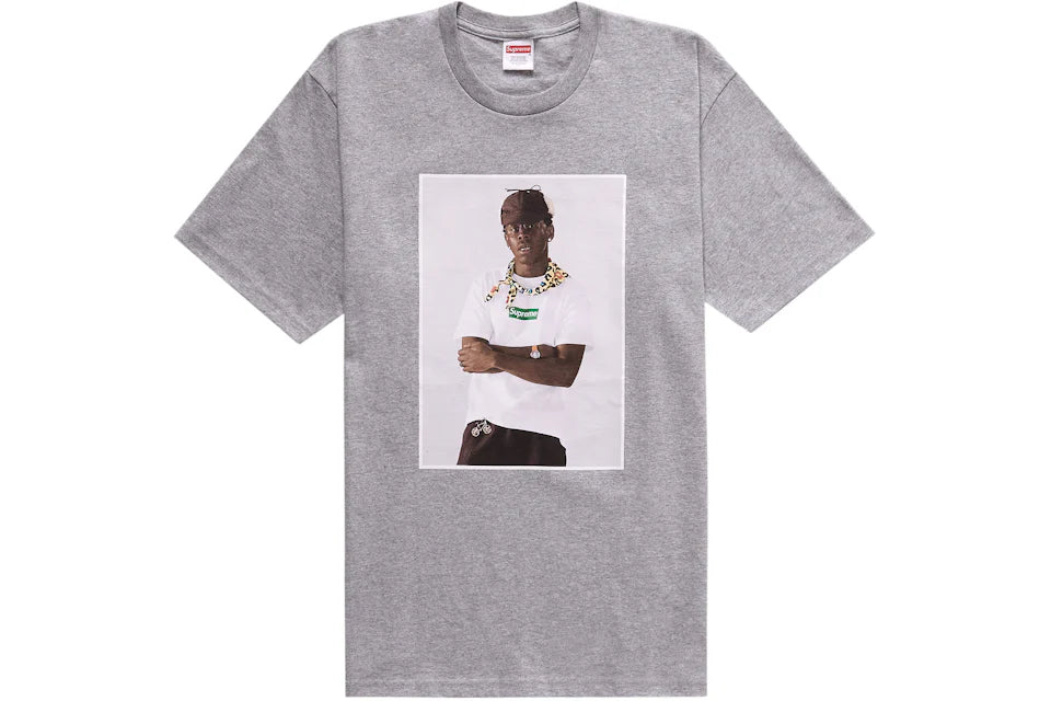 Supreme Tyler The Creator T-SHIRT Heather Grey